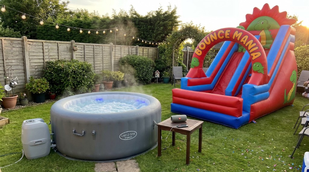 Full backyard bash setup
