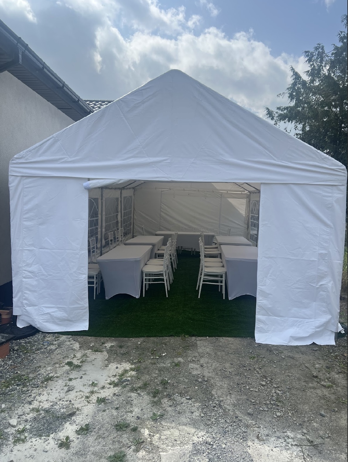 Marquee exterior front