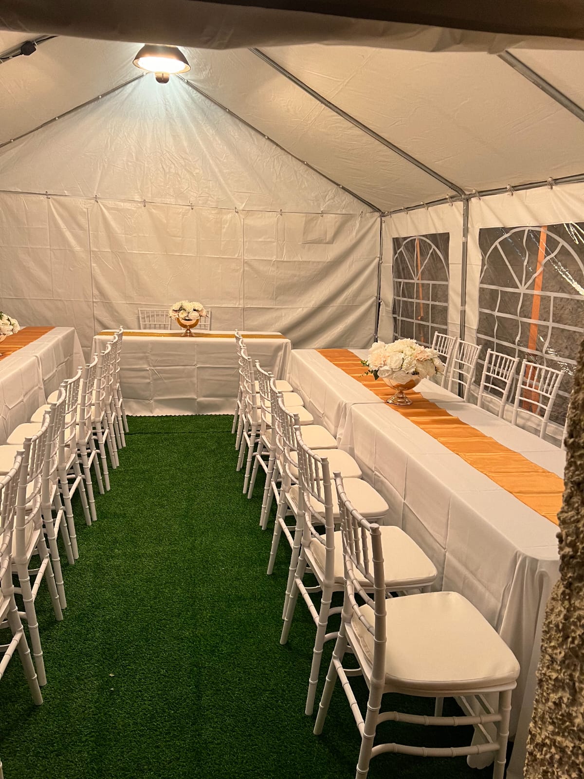 Marquee Lining & Lights