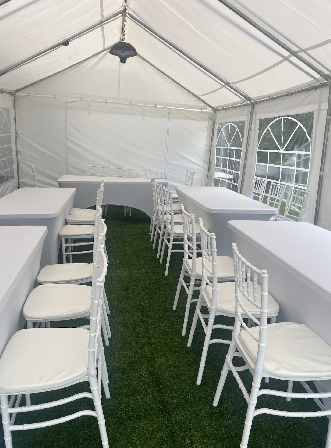 Interior with tables